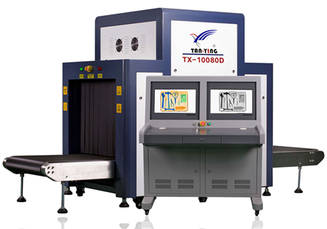 行李檢查X光機，為交通安全保駕護航。